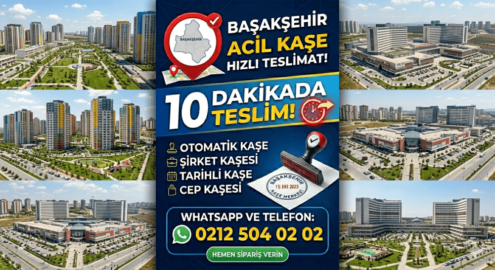 başakşehir acil kaşe yapımı